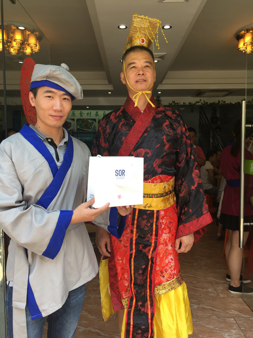 SOR携粉丝火爆出征厦视3套《我为吃狂》圆满成功