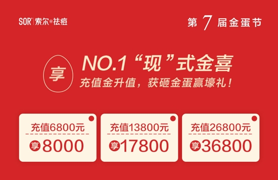 SOR金蛋节|双旦实力巨“现”,后惠无期!!